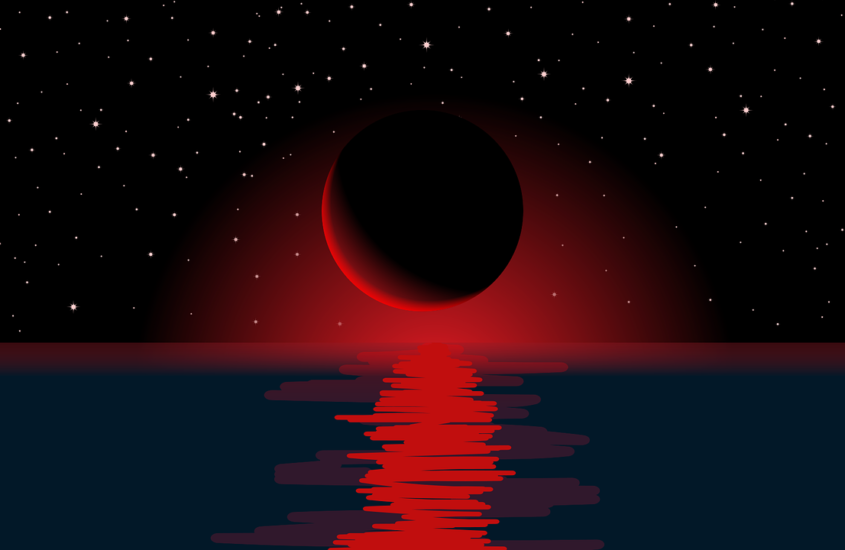 Lună Plină – Luna sângerie